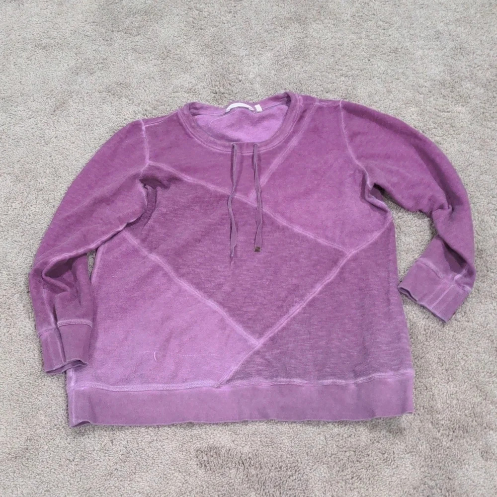 Soft Surroundings Parissa Pullover Purple Size‎ XL
